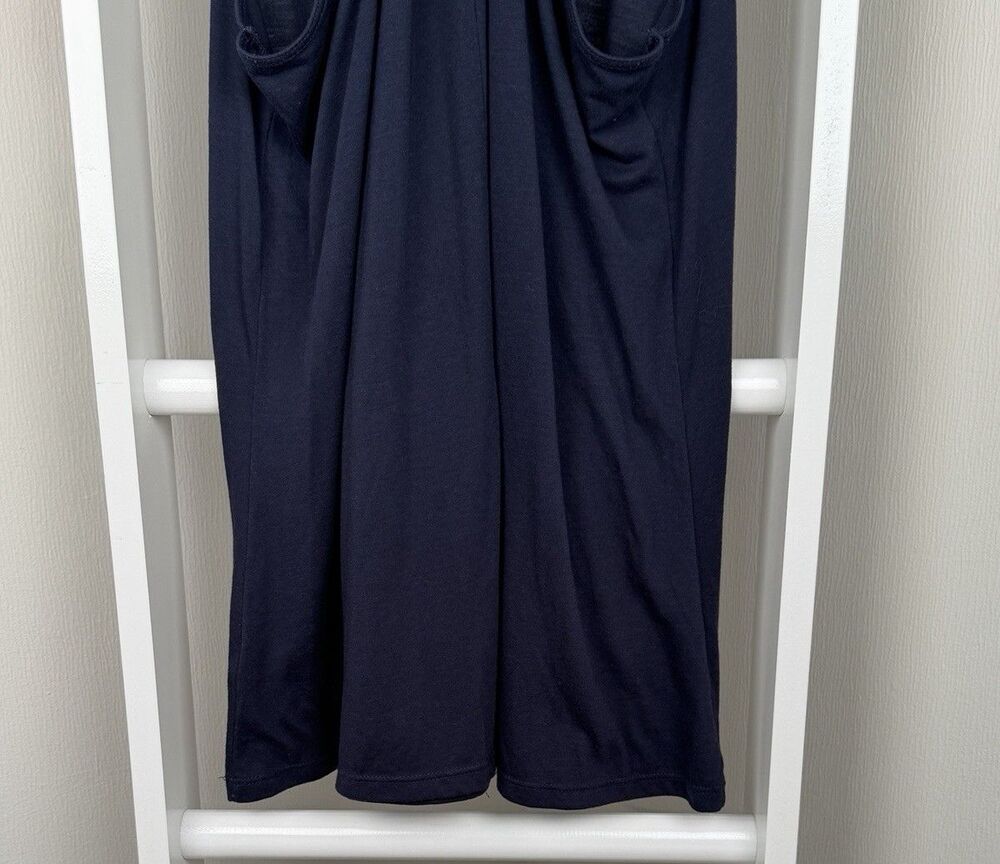 Notre Dame Athletic Knit Tank Top Champion Womens L Navy Racerback Activewear EC - Picture 8 of 11